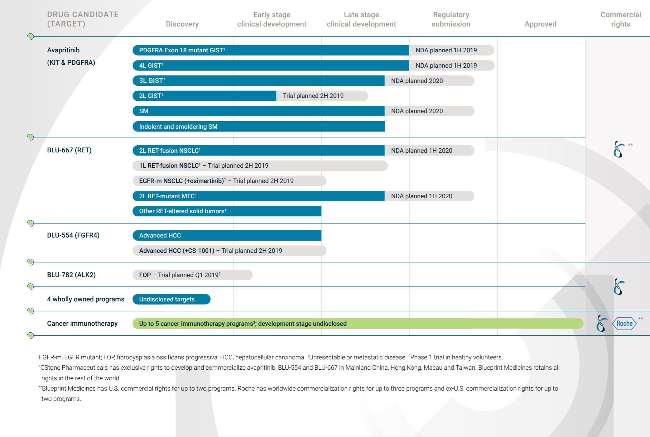 blueprint medicine bpmc pipeline